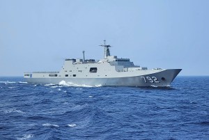 Thailand receives Chinese-made amphibious ship