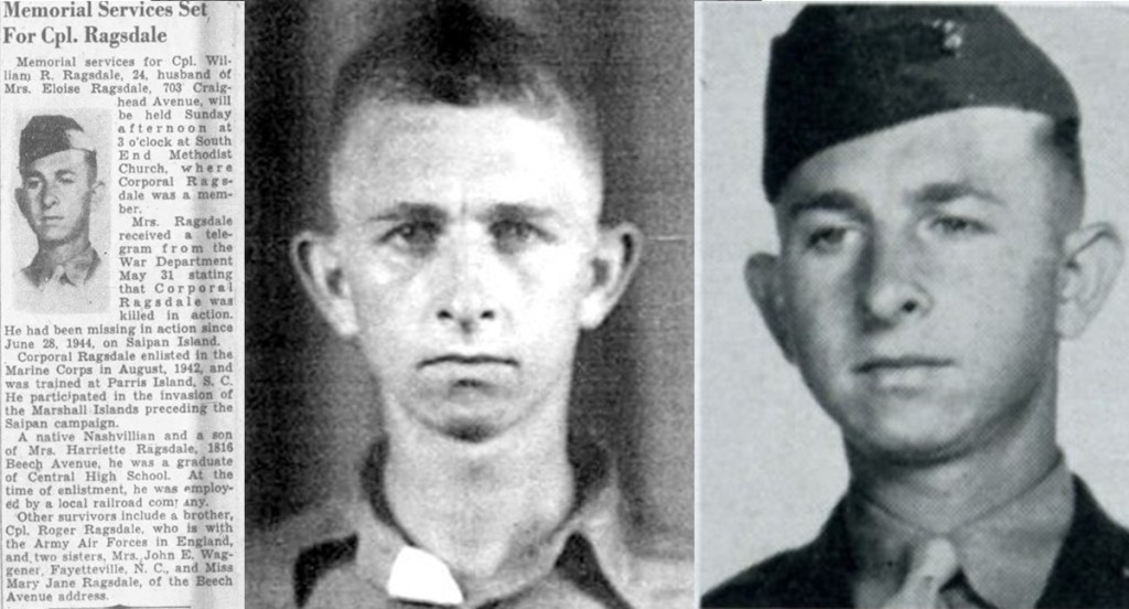 Remains of World War 2 Marine to be buried in Nashville