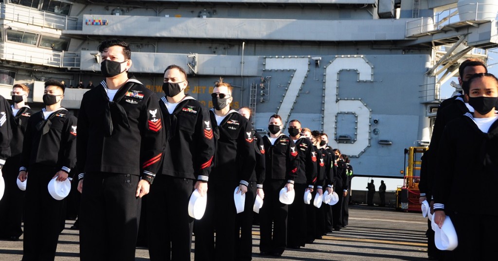 Pre-deployment ROM cut for vaccinated sailors