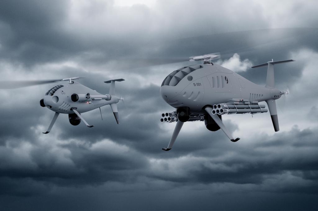 Schiebel expands helicopter-drones lineup with armed variants