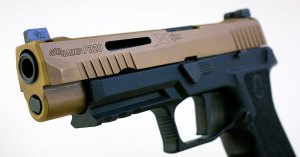 This ‘custom’ handgun from Sig makes a statement on (and off) the range