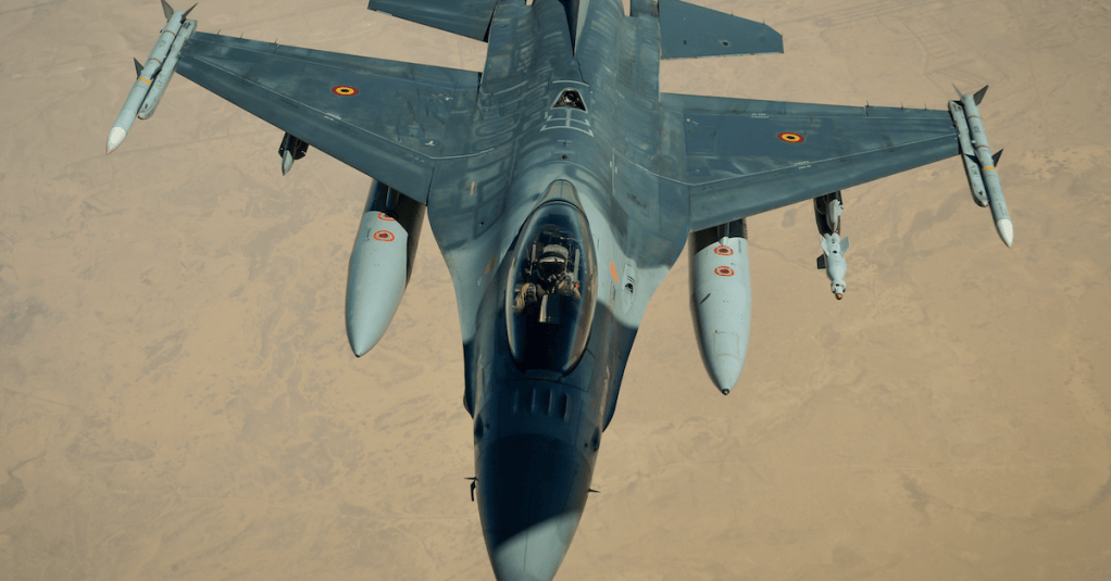 Belgian air force mechanic opens fire by mistake, blows up another F-16