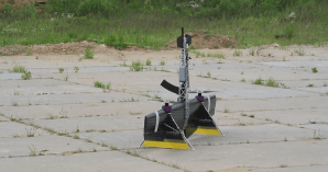 Watch Russia’s shotgun drone shoot down a model airplane