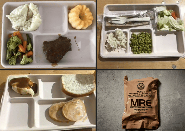Soldiers use their own cash to get better food in quarantine