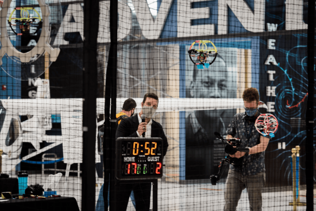 Former Air Force combat pilot brings drone soccer to America