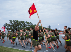 Marines celebrate birthday with a 246-mile fun run
