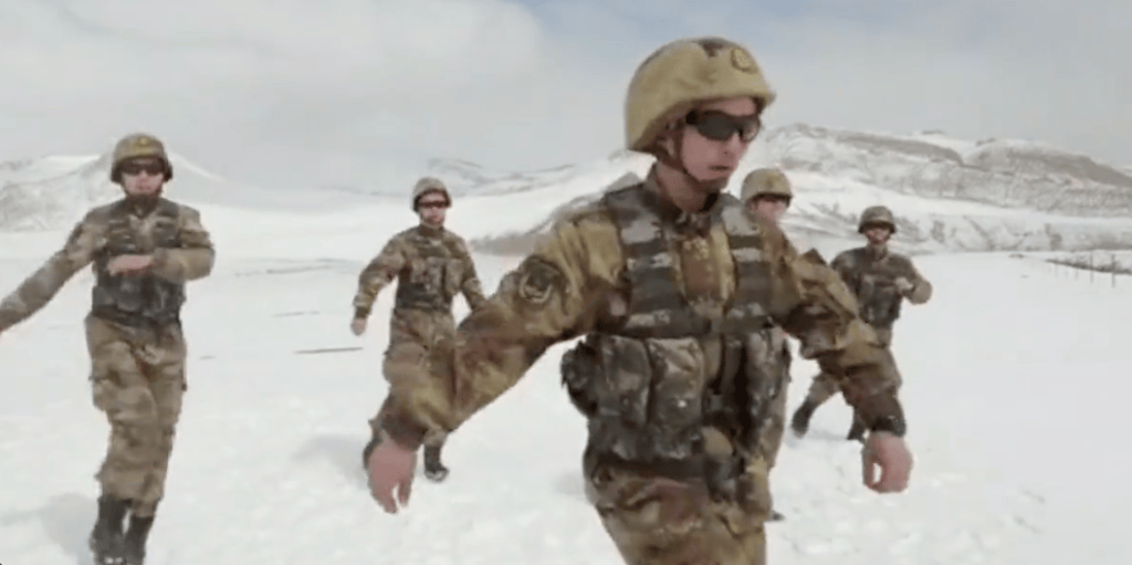 WATCH: Chinese soldiers dance like a ‘90s boy band