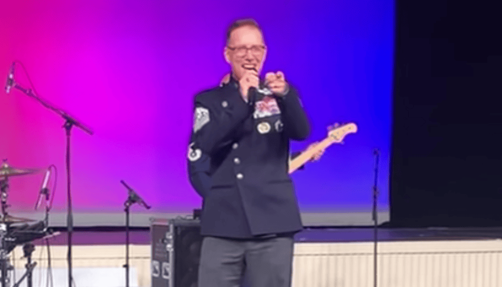 Watch Space Force’s top enlisted sing Journey’s ‘Don’t Stop Believin’