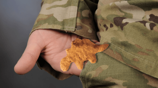 Things troops can put in their pockets instead of hands