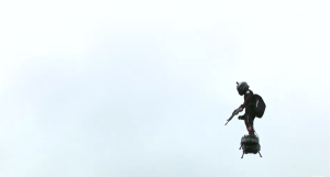 This flying French rifleman is a triumph of future past