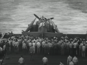 This gunner is the only sailor buried at sea — inside his plane