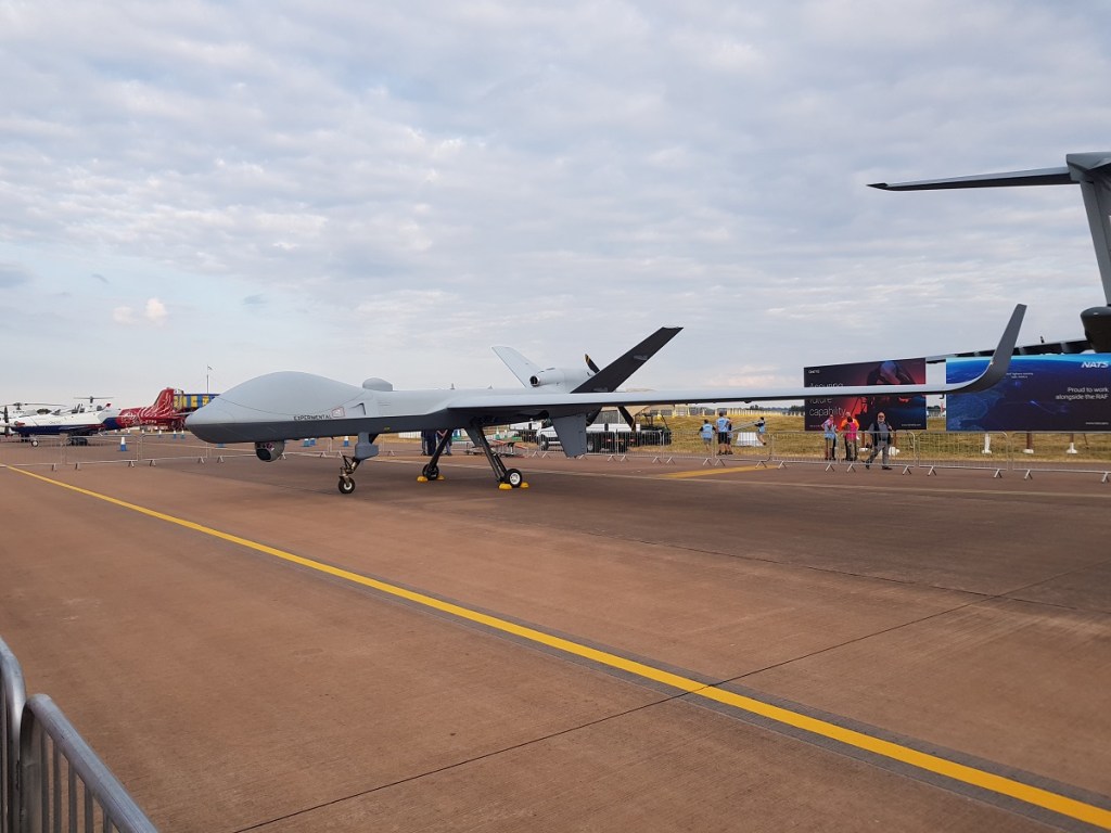 Britain chooses basing for Protector drone, even as acquisition details evolve