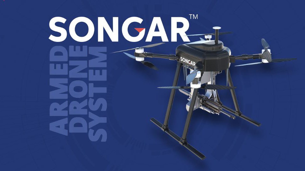 Turkey’s first armed drone totes a light machine gun