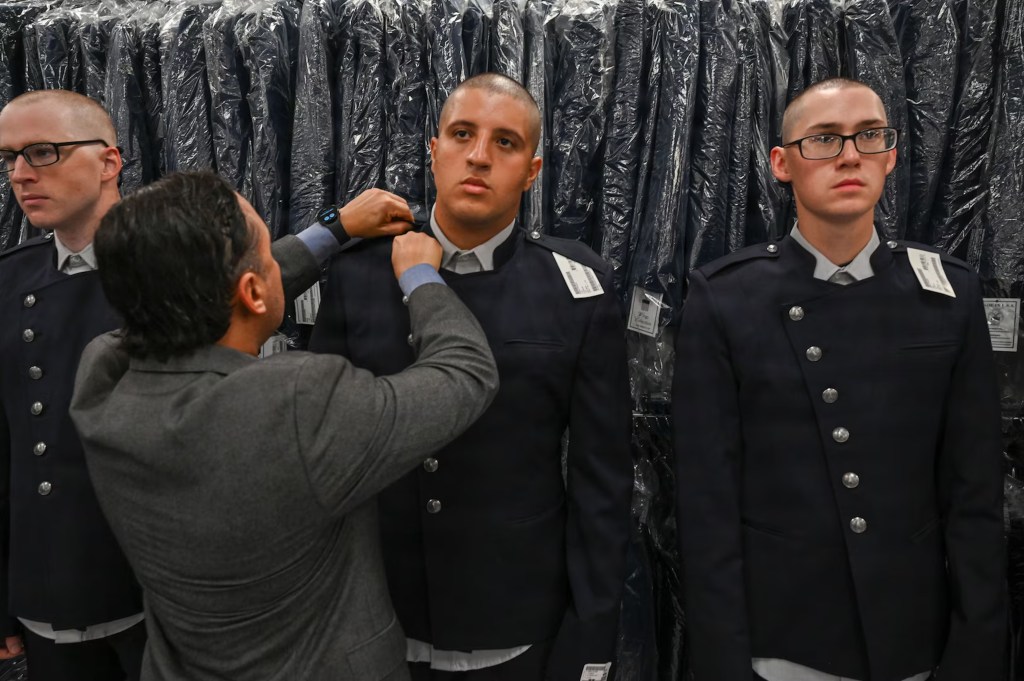 Space Force trainees first to don new dress uniform in graduation
