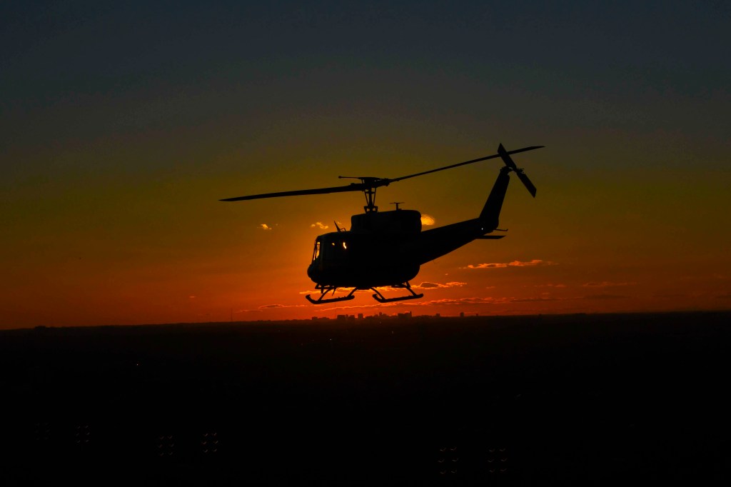 Air Force UH-1N helicopter makes emergency landing in DC after crew hears vibrations in flight