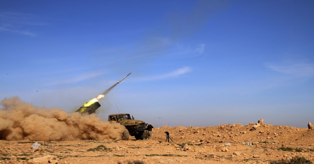 Pro-Assad fighters attack US-backed forces, coalition advisers