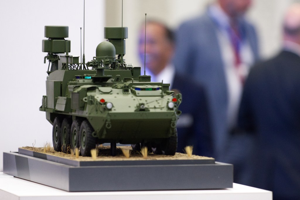 Lockheed jammer for Strykers, AMPVs on ‘good path,’ Army official says