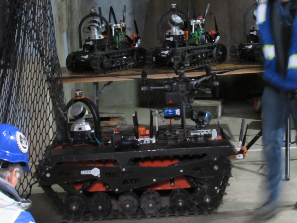 The trouble when military robots go underground