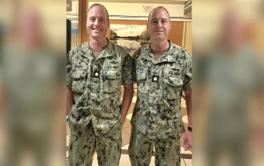 Navy twin brothers start and end 30-year careers side by side
