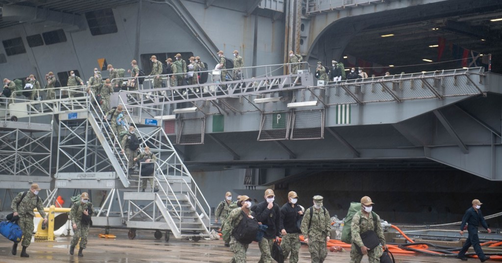 CNO: More than 190 ships have had COVID-19 cases