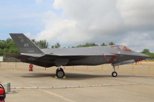 F-35A attends Singapore Airshow for first time, joining other Navy, Air Force planes