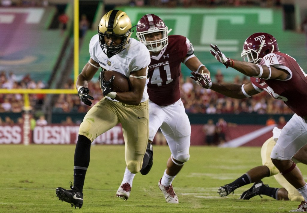 Army hosts Temple needing just 1 win to become bowl-eligible