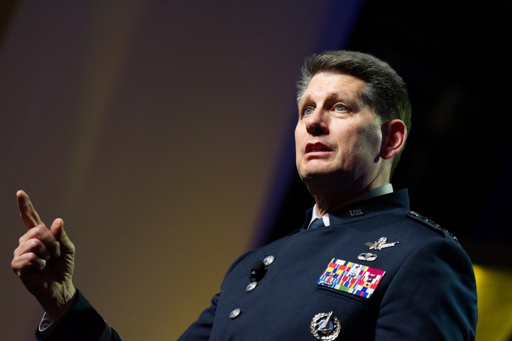 Thompson touts Space Force acquisition achievements in exit interview