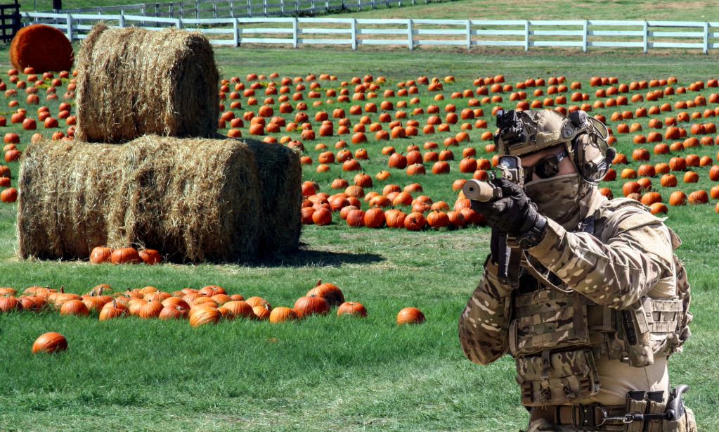 How to go pumpkin picking like a Navy SEAL