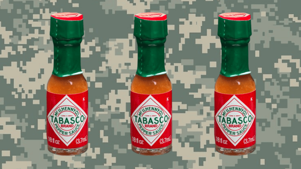 Tabasco bottles make a glorious return to the MRE