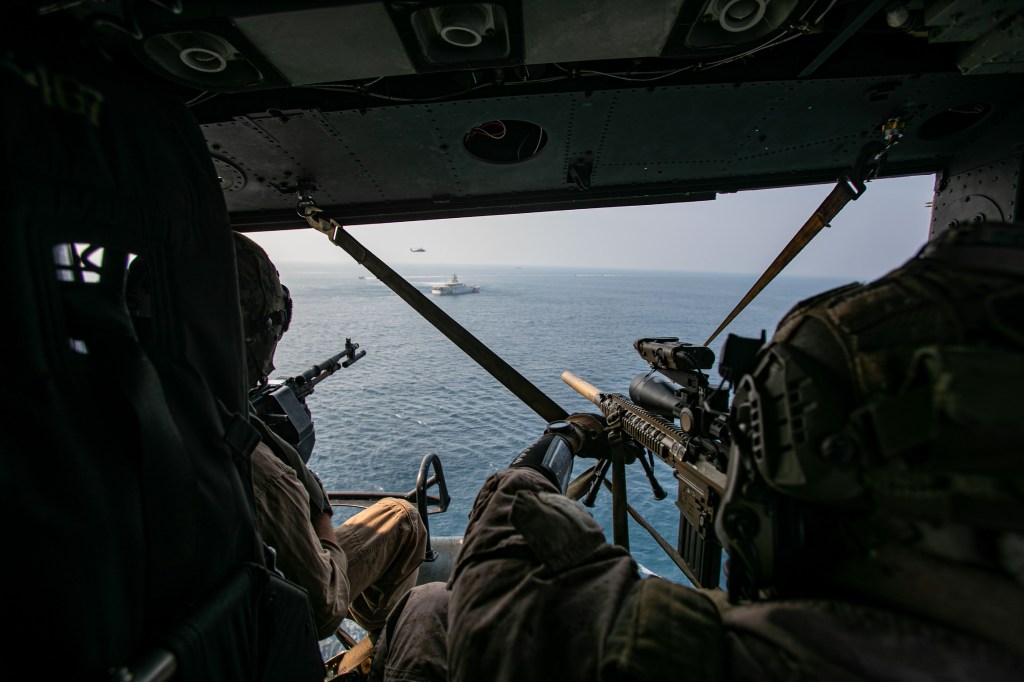 US troops honored for seizing 2M pounds of explosives in Middle East