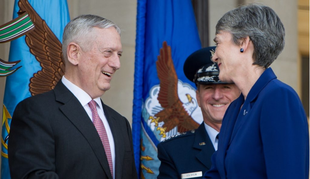 Heather Wilson sworn in as 24th Air Force secretary