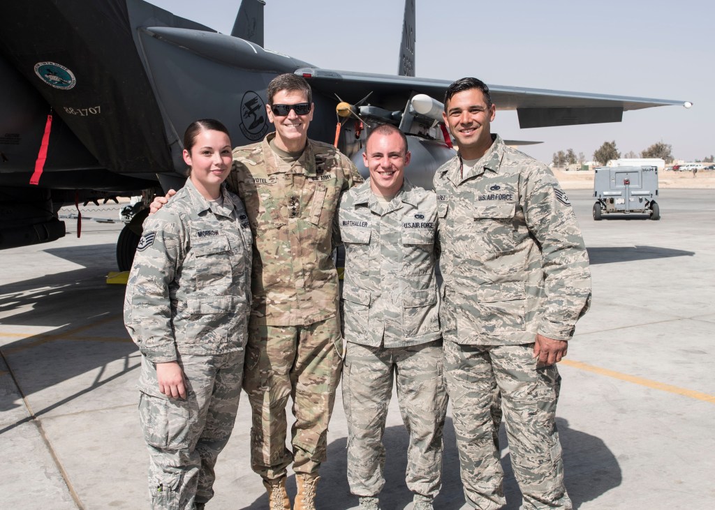 Airmen honor ‘mom of the flightline’ killed in non-combat incident in Southwest Asia