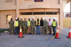 Bahrain naval base begins $15 million barracks renovation