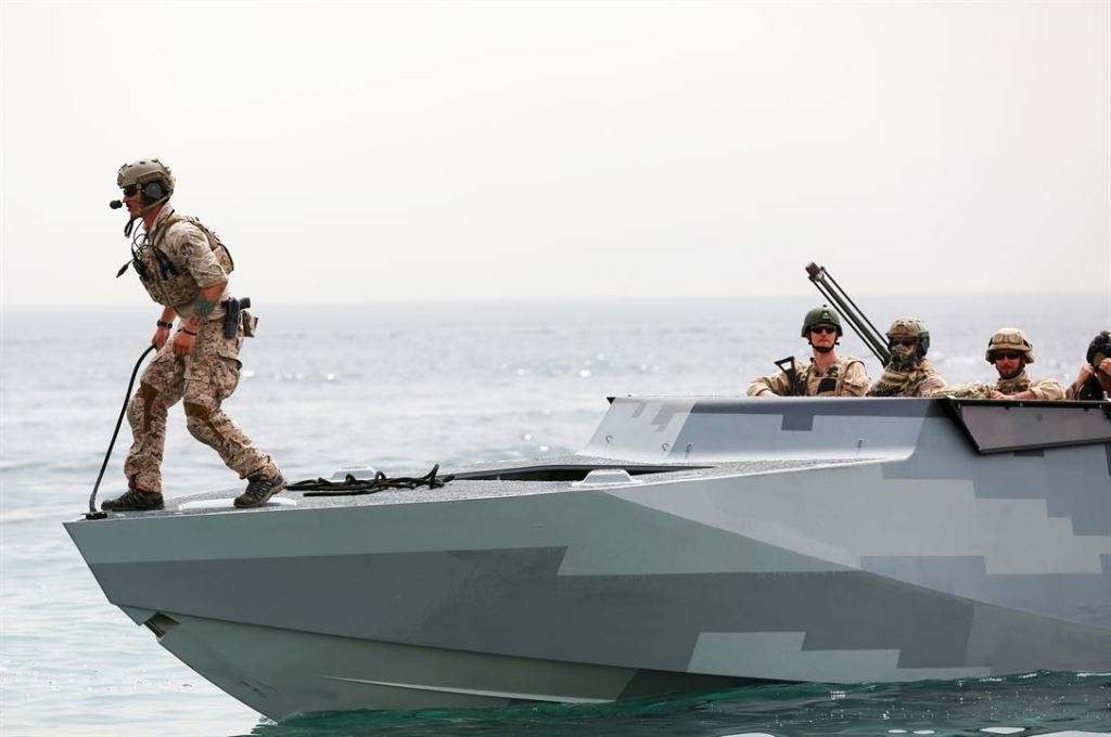 Navy’s stealthy Combatant Craft Assault boats operating in Middle Eastern waters