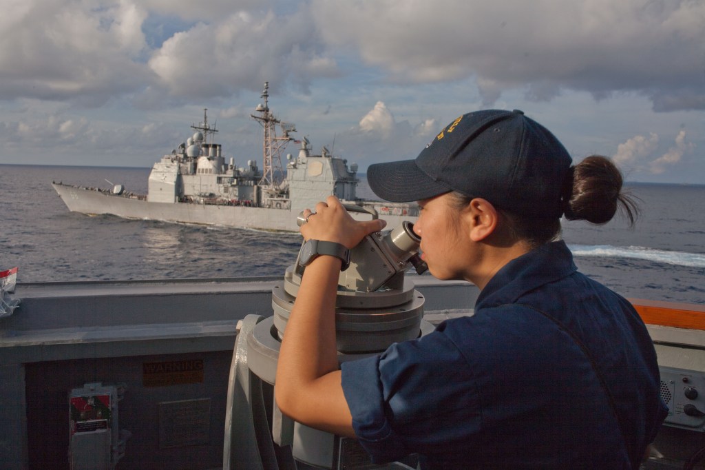 Navy changes female ball cap and earring rules