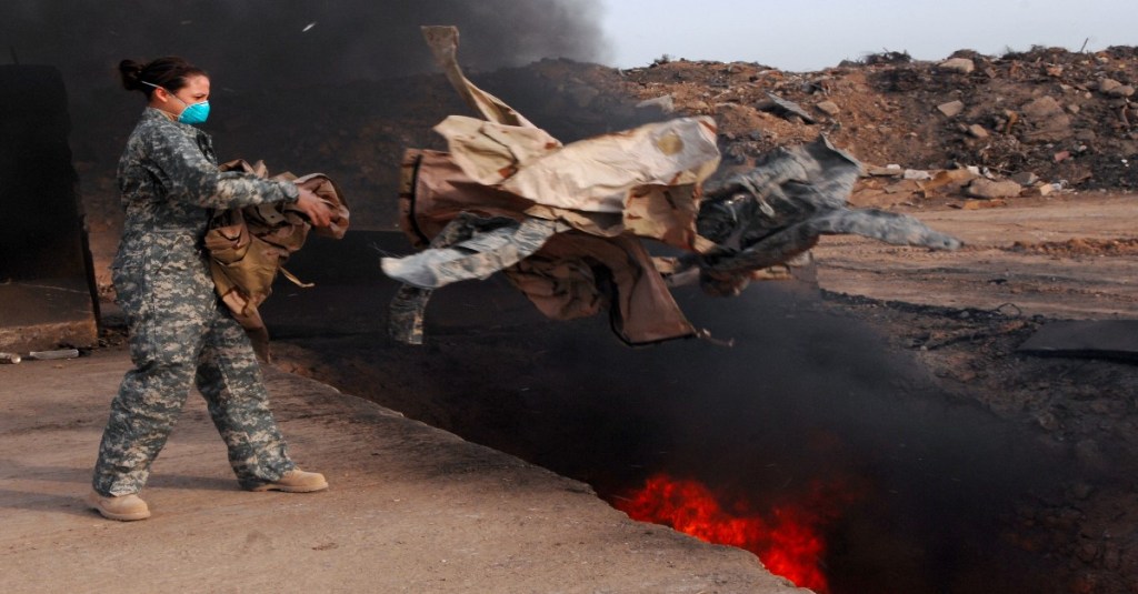 Burn pits downrange caused lung disease in service members, court rules