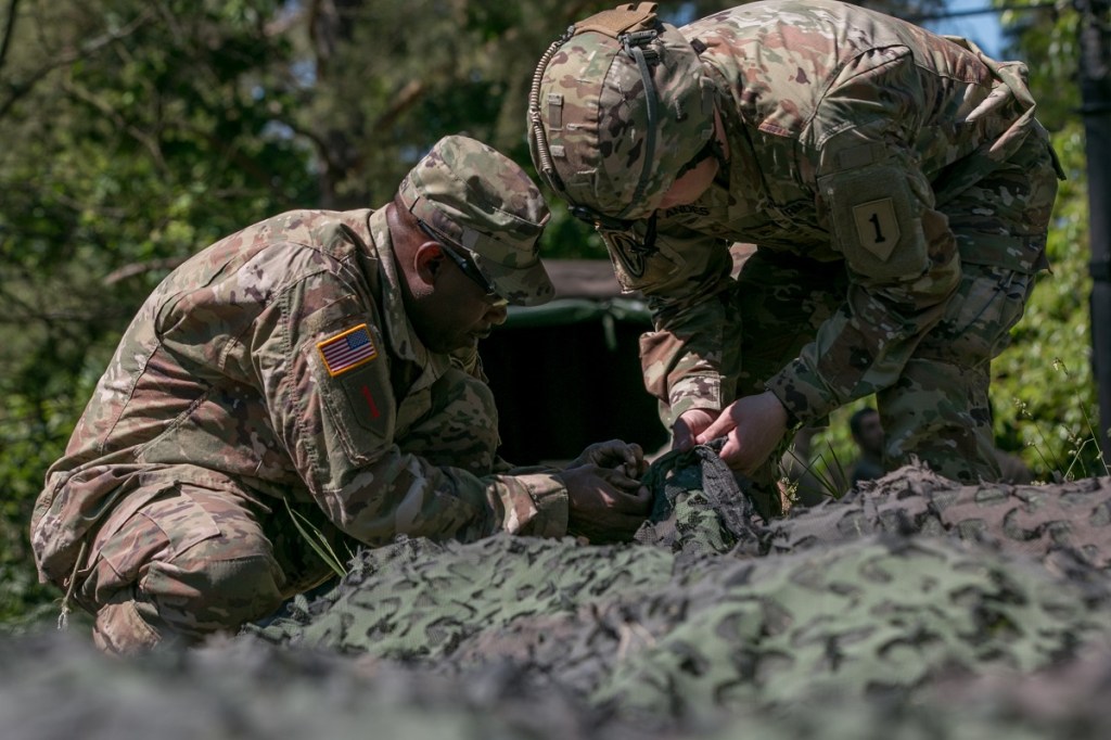 This new camouflage netting could protect soldiers better than armor