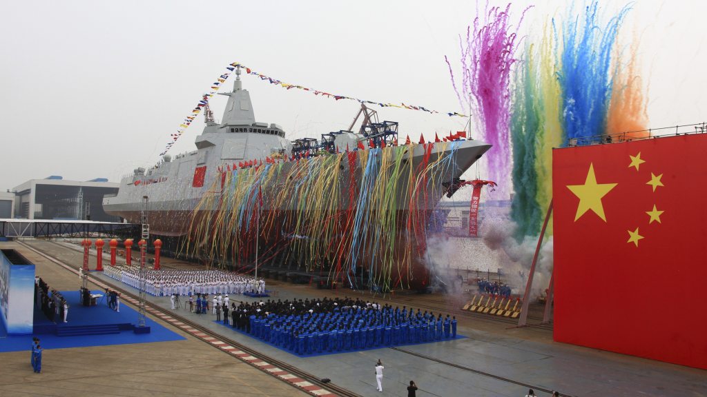 China launches two destroyers with tech similar to US Navy’s Aegis system