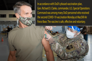 SOCOM boss tests positive for COVID-19