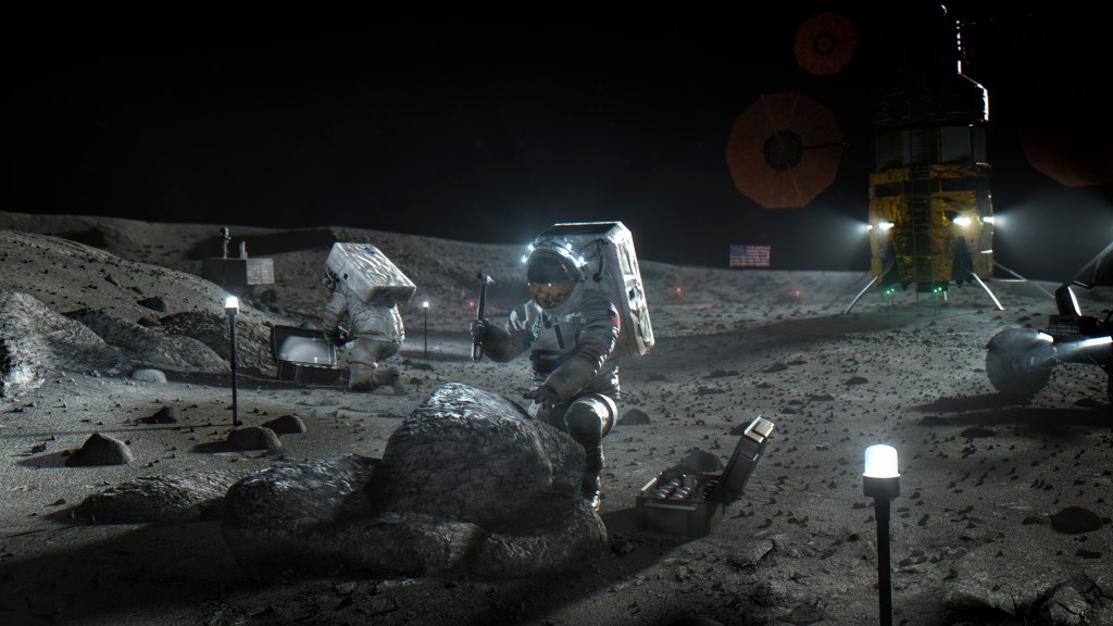 Northrop, DARPA envision moon ‘railroad’ for lunar logistics