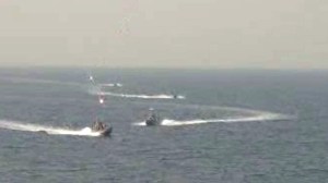 Iranian boats escalate confrontations with U.S. Navy
