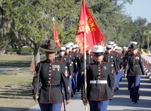 New in 2019: You’ll see more of the new female Marine dress blue coat
