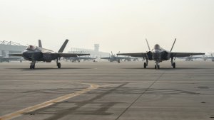 Sailor ‘seriously injured’ while working on an F-35C jet
