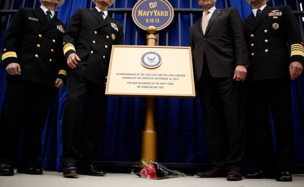 Washington Nationals Honor Navy Yard Victims