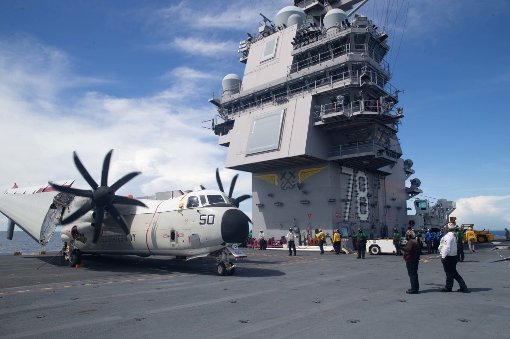 Here’s when the US Navy thinks the carrier Ford will be ready to deploy