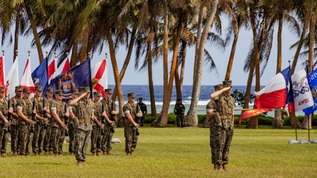 Marine Corps officially opens Guam base, with an eye toward China