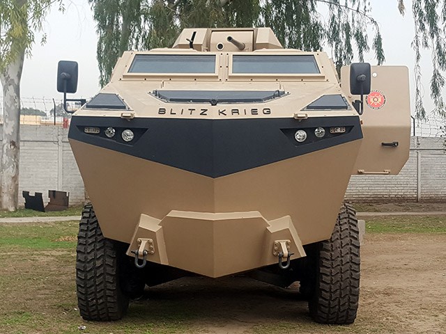 Pakistan faces tough competition in armored vehicles export