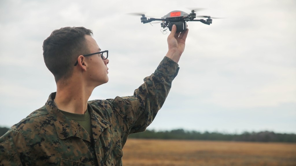 Report: Marines are leading fight against enemy drones
