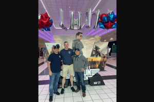 Iwo Jima CO took his 700-man crew for a ‘Top Gun: Maverick’ movie night, popcorn included