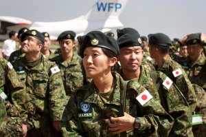 Japanese peacekeepers arrive in South Sudan with new powers
